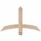 Ekena Millwork Bellingham Smooth Timber Gable Bracket, Douglas Fir, 36"W x 23"H x 1 1/2"D x 3 1/2"F, 15/12 Pitch GBW036X23X0204BEL00SDF - alternate 1